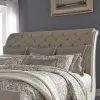 Liberty Furniture 520-BR22HU Liberty Furniture 520-BR22HU Abbey Park - King Upholstered Sleigh Headboard - Antique White