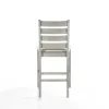 New Classic D1652-22 Pascal - Ladderback Counter Chair (Set of 2) - Driftwood