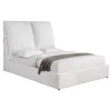 Coaster Fine Furniture 306040Q Gwendoline - Upholstered Queen Platform Bed With Pillow Headboard - White