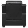 CoasterEveryday 506553 Finley - Upholstered Padded Arm Tufted Accent Chair - Black