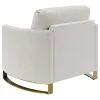 CoasterElevations 508823 Corliss - Upholstered Arched Arm Accent Chair - Beige
