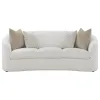 CoasterEssence 509171-S2 Rainn - 2 Piece Boucle Upholstered Sloped Arm Sofa Set - Latte