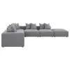 CoasterElevations 551594-SET Jennifer - 6 Piece Upholstered Modular Sectional - Gray