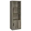 Coaster Fine Furniture 701024-SET Burke - 3 Piece TV Entertainment Center - Gray Driftwood