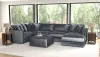 Jackson Furniture Industries 2245/36/31/59/76/12-23 Jackson Furniture Industries 2245/36/31/59/76/12-23 Remington - 5 Piece Modular Sectional (RSF Chaise) And 1 Included Cocktail Ottoman - Slate