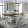 Intercon DK-CH-460C-RFO-RTA Drake - Slat Chair - Rustic White / French Oak