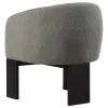 CoasterEveryday 903166 Valdez - Boucle Upholstered Barrel Back Accent Chair - Brown