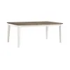 Liberty Furniture 741-T4074 Al Fresco - Rectangular Leg Table - Graphite & Whitestone
