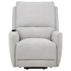 Coaster Fine Furniture 610524PP Sylmar - Chenille Upholstered Dual Power Lift Recliner - Dove Gray