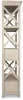Ashley Furniture D647-76 Bolanburg - Display Cabinet - Antique White