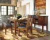 Ashley Furniture D594-00 Ralene - Large UPH Dining Room Bench - Medium Brown