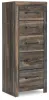 Ashley Furniture B211-11 Drystan - Narrow Chest - Brown / Beige