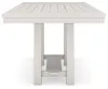 Ashley Furniture D642-32 Robbinsdale - Rectangular Counter Height Dining Extension Table - Antique White