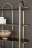 Ashley Furniture A4000589 Brentmour - Bookcase - Brown / Gold Finish