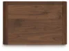 Ashley Furniture PCB386-92 Fortlorn - Two Drawer Night Stand - Walnut Brown