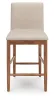 Ashley Furniture D752-124 Isanti - Upholstered Barstool (Set of 2) - Light Brown
