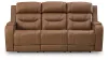 Ashley Furniture PCU1160015A Ashley Furniture PCU1160015A Knightington - Power Reclining Sofa With Audio Seating - Caramel