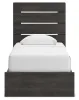 Ashley Furniture PCB2108B17 Ashley Furniture PCB2108B17 Hollivern - Twin Panel Storage Bed - Dark Gray