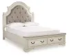 Ashley Furniture B743B18 Ashley Furniture B743B18 Realyn - Queen Upholstered Bed - Two-tone