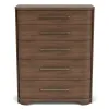 Riverside Furniture 43465 Delia - 5 Drawer Chest - Nouveau Walnut