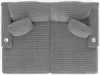 Jackson Furniture Industries 3045/75/76-18 Jackson Furniture Industries 3045/75/76-18 Comfrey - 2 Piece Double Wide Chaise - Moonstruck