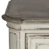Liberty Furniture 244-BR-DM Magnolia Manor - Dresser & Arched Mirror - Antique White