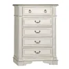 Liberty Furniture 520-BR41 Abbey Park - 5 Drawer Chest - Antique White