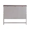Liberty Furniture 457-BR15M Liberty Furniture 457-BR15M Ivy Hollow - King Mantle Headboard - Weathered Linen / Dusty Taupe