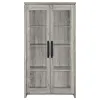 CoasterEssence 950783 Alejo - 2 Door Engineered Wood Tall Cabinet - Gray Driftwood