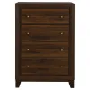 Coaster Fine Furniture 223445 Welsley - 4-Drawer Chest Of Drawers - Walnut