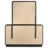 Coaster Fine Furniture 223663M Cavelle - 6-Drawer Dresser And Mirror - Black