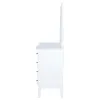 Coaster Fine Furniture 223473M Bexhill - 10-Drawer Dresser And Mirror - White