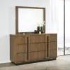 Coaster Fine Furniture 224903M Terrace - 6-Drawer Dresser And Mirror - Ash Brown