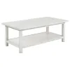 Coaster Fine Furniture 710558-S3A Payne - 3 Piece Coffee And End Table Set - Distressed White