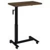 Coaster Fine Furniture 315886 Westpark - Height Adjustable Mobile Bedroom C-Table - Dark Pine