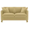 Coaster Fine Furniture 508825 Corliss - Upholstered Curved Track Arm Loveseat - Camel