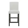 New Classic D422-22-STN Carissa - Counter Chair (Set of 2) - Stone