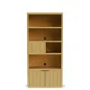 Riverside Furniture 73037 Deerfield - Bookcase - Natural Oak