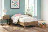 Ashley Furniture EB1866-111 Ashley Furniture EB1866-111 Deanlow - Twin Platform Bed - Honey