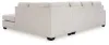 Ashley Furniture 24305S2 Ashley Furniture 24305S2 Aviemore - 2-Piece Sectional With Raf Corner Chaise - Stone