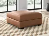 Ashley Furniture PC2770408 Ashley Furniture PC2770408 WillowBend - Oversized Accent Ottoman - Caramel