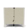Riverside Furniture 25069 Carmella - Three Drawer Nightstand - Pebble Oak