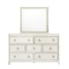 Samuel Lawrence Furniture S884-030 Orleans - Dresser Mirror with LED Lights - Natural