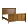 Liberty Furniture 175-BR-QSL Liberty Furniture 175-BR-QSL Grandpas Cabin - Queen Sleigh Bed - Aged Oak