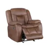 New Classic U2505-13P1-BRW Morello - Glider Recliner With Power Footrest - Brown