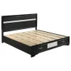 CoasterEveryday 206361KE Miranda - Wood Eastern King Storage Panel Bed - Black