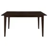 CoasterEveryday 100771 Gabriel - Rectangular Wood Dining Table - Cappuccino