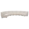 Coaster Fine Furniture 551300 Charlotte - 8 Piece Upholstered Modular Sectional Sofa - Ivory