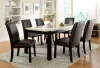 Furniture of America CM3823T Gladstone - Dining Table - Dark Walnut / Ivory