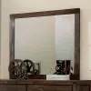 Furniture of America CM7382M Rexburg - Mirror - Wire - Brushed Rustic Brown